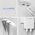 Galvanox Dual USB-C Flat Wall Charger - Fast Charging Ultra Slim Outlet Plug, Multi Port Type C for iPhone 13, 14, 15