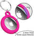 oakxco Silicone Airtag Keychain, Airtag Holder with Key Ring, Cute Accessories for Kids, Luggage, Car, Waterproof