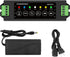 STUODIOFINIX 4-Channel Mini Bluetooth Amplifier 120w for Passive Speakers, TWS, AUX, MIC, USB,