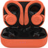 Orange Over Ear Wireless Earbuds, Bluetooth Earhooks for Running, Waterproof Noise Cancelling Headset for Sports