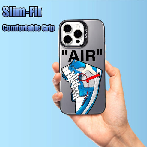 SRPHUAV 13 13 Cool Luxury Phone Case for iPhone Case for Boys,Men Classic Sneaker Design,Aesthetic Street Shockproof