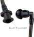 Replacement Coil Audio Tube - 10Pcs Twist On Acoustic Tube with Mushroom Earbuds for Two Way Radio