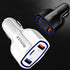 Fast Car Charger Adapter, QC3.0 Quick Power Delivery Block with Dual USB Type C Ports, Compatible with iPhone 15 Pro Max