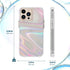 Case-Mate Soap Bubble Luxury Phone Case for iPhone 13 Pro Max, 10ft Drop Protection, Wireless Charging, Iridescent
