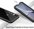 JETech Case for iPhone XR - 6.1-Inch with Built-in Anti-Scratch Screen Protector, Rugged Clear-Back Cover (Black)