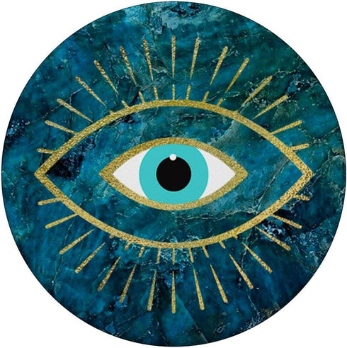 Yellow Evil Eye Blue PopSockets Standard PopGrip