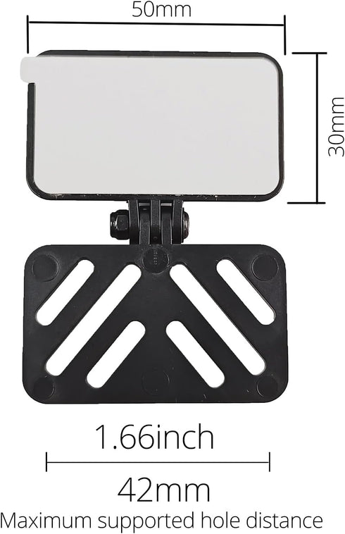 Backup Camera Mount, Dash Cam Rear Window Holder, Rearview Camera Bracket for SUV, Truck, RV, Auto