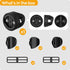 TUSITA Bike Seat Post Mount for Garmin Varia RTL510 RTL515 RVR315, Rearview Radar - Compatible with Round, D Shaped,