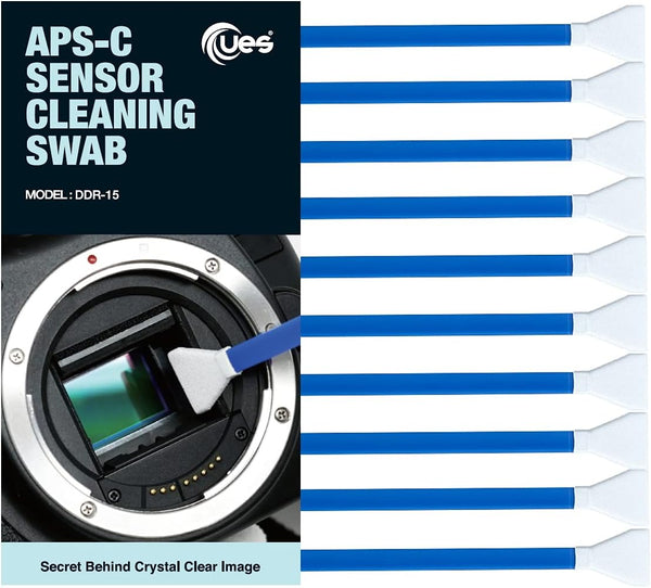 UES DDR15 APS-C Sensor Cleaning Swabs for Reflex and Mirrorless Digital Camera Compatible