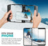 Movo SPR-20 Foldable Smartphone Video Rig Cage with Cold Shoe Mounts for Microphone/LED Light - Vlogging Mount for