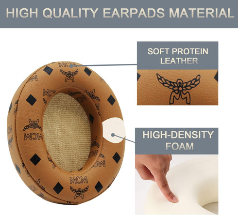 Replacement Ear Pads Compatible with Beats by Dr.Dre Studio 2.0 Studio 3 B0500 B0501 Wired Wireless Over-Ear Headphones