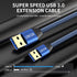 LDKCOK 15FT, 3.0 Set-Top USB to USB Cable Durable Braided USB Male to Male Type A to Type A Data Transfer Cable