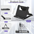 Bruislard 7 Pack Foldable Phone Stands Holder, Multi-Angle Desktop Tablet Stand Portable Universal Tabletop Phone