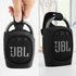 TXEsign Silicone Protective Carrying Case for JBL Clip 4 - Portable Mini Bluetooth Speaker Cover (Black)