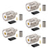 RG8x SO239 Crimp Connector, UHF Female Coax Adapter for RG8X/LMR240 Coaxial Cable