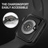 Case for Apple Watch 38MM Series 3/2/1 with Built-in Tempered Glass Screen Protector, Ultra-Thin Bumper Hard PC Cover