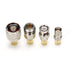 SMA Connector Kit, Adapter Standard SMA/BNC/UHF/N/F Male to Female Cable Connector Pack of 16