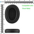 Geekria QuickFit Replacement Ear Pads for HyperX Cloud Alpha Gaming Headphones, Ear Cushions, Black