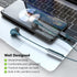 USB C Headphones for iPhone 15, Samsung S24 Ultra, Pixel 6, OnePlus, with Mic & Volume Control, Magnetic Wired Earbuds.
