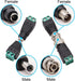 40PCS DC 12V Male Female Power Connector - 5.5 x 2.1mm Power Jack Plug Adapter for CCTV Coaxial Cable