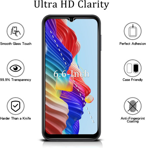 MAYtobe Privacy Screen Protector for Samsung Galaxy A14 5G - 2 Pack, Anti-Spy, Tempered Glass, Easy Install, Bubble Free