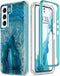 Esdot Compatible with Samsung Galaxy S22 Plus Case, Fashionable Protective Phone Case for Women, Agate Stone
