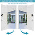 KIMILAR 2024 Upgrade Anti-Theft Video Doorbell Mount, Not Block Doorbell Motion Sensor, Adjustable No-Drill Mounting