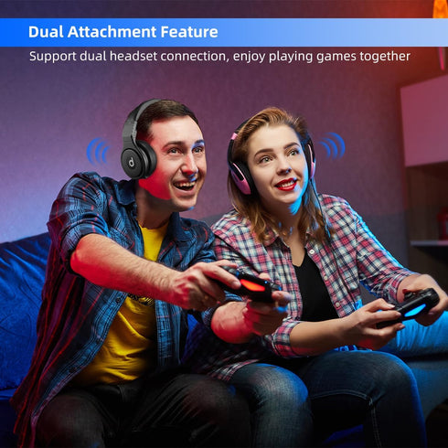 Upgrade Bluetooth Adapter for PS5, PS4, Switch, Mac, PC, Plug & Play Mini USB Audio Adapter for Gaming & Music