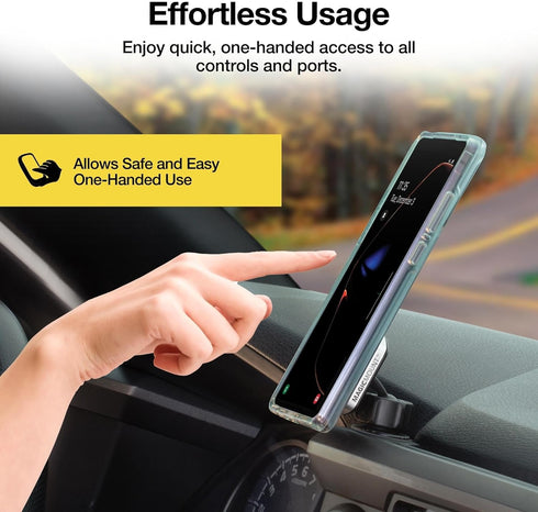 Scosche MPDB MagicMount Pro Magnetic Car Phone Holder Mount - 360 Degree Adjustable Head, Universal Dashboard Phone