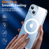 SPIDERCASE iPhone 14/15 Case - Slim, Clear, 15 FT Military Grade Drop Protection + 2 Pack Tempered Glass & Camera Lens