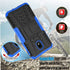 Yiakeng Galaxy J7 2018 Shockproof Protective Case with Kickstand (Blue)