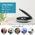 Gueray Portable CD Player with Bluetooth, Anti-Skip Protection, LCD Display, Headphones, AUX Cable