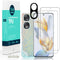 Ibywind 2 Pack Screen Protector for Honor 90 5G, HD Clear, Flexible TPU, Case Friendly + Camera Lens & Back Film.