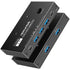 upxuntek 3.0 2 4 5Gbps USB Switch Selector, Computers Sharing USB Devices, High-Speed Switch for Keyboard, Mouse