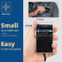 Retekess PR15 Pocket NOAA Weather Radio, AM FM Emergency Portable Radio Powered by AAA Battery (Silver Black)