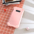 IDweel for Galaxy S10E Case with Tempered Glass Screen Protector - Hybrid 3 in 1 Shockproof Heavy Duty Protection, Rose
