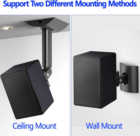 Speaker Wall Mount Ceiling Speaker Mount for Samsung 9500S Rear Speaker Mount, Tilt and Swivel Adjust Speaker Mounts for Samsung SWA-9500S/ZA
