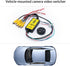 GRDM 4 1 360 12V/24V in Car Camera Video Switcher with Remote Control, Panoramic View for Left Right Front Rear, Easy