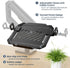 WORLDLIFT 75x75mm 100x100mm 12 17 inch Laptop VESA Mount Tray Holder for Monitor Arms and Stands Clamp Notebook