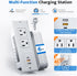 DOACE 18W Table,2 Outlets,3 Ports,6ft 45 Recessed Power Strip with USB C Fast Charging Conference Recessed