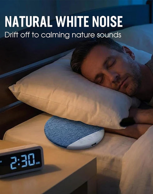 hunsee (1pc) Sleep Speaker Under Pillow, Bone Conduction Under Pillow Speaker with Bone-Acoustic Fabric Diffusion