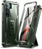 Dexnor Case for Samsung Galaxy S22, Built-in Screen Protector and Kickstand, Heavy Duty Military Grade - Army Green