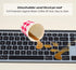 Silicone Keyboard Cover Skin for Logitech MX Keys/Craft Advanced Wireless Keyboard, Ultra Thin Protector Skin - Black