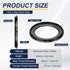 58mm 42mm, PATIKIL Step Down Ring Adapter to Filter Step-Down Rings Camera Lens Filters Metal Ring Digital for ND IR