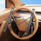 Car Laptop Mount Steering Wheel Tray Holder, Height Adjustable Car Desk for