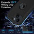 Shop iPhone 15 Plus Case - Heavy Duty, Full Body Rugged, Built-in Screen Protector, Shockproof & Dustproof, 6.7” Black.