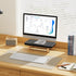 16Inch Single Monitor Stand Riser, Wood Desk Organizer with Monitor Stand & Storage Computer Monitor and Laptop Riser