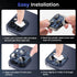 Tensea Camera Lens Protector for iPhone 15 Pro/Pro Max, Bling Tempered Glass Cover, Case Friendly