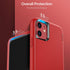 ORIbox Liquid Silicone Heavy Duty Shockproof Case for iPhone 11 Pro Max, 10 FT Military Grade Drop Protection - Red