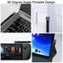 QIANRENON 40Gbps USB4.0 C Female to Male 90° Angle Short Cable, 240W Type C 4.0 Socket to Right Angle Plug, 14cm/5.1in